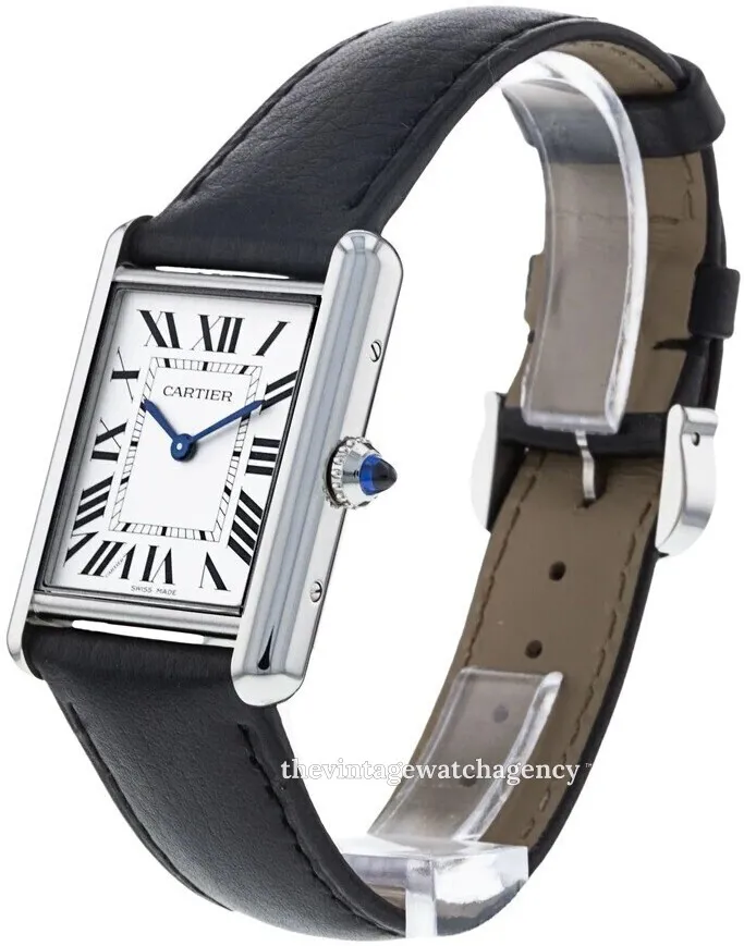 Cartier Tank WSTA0041 Stainless steel Silver 1