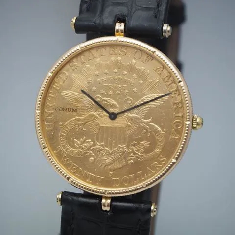 Corum Coin Watch 35mm Yellow gold