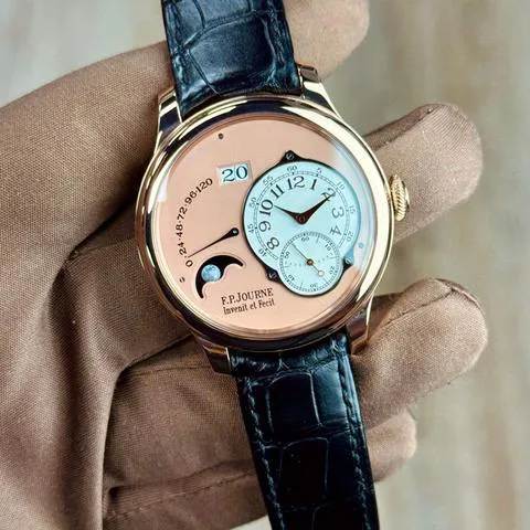 F.P. Journe Octa Octa Lune 40mm Rose gold Gray