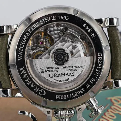 Graham Chronofighter Vintage Nose Art "Anna" 2CVAS.B22A 44mm Stainless steel Artistic dial 2