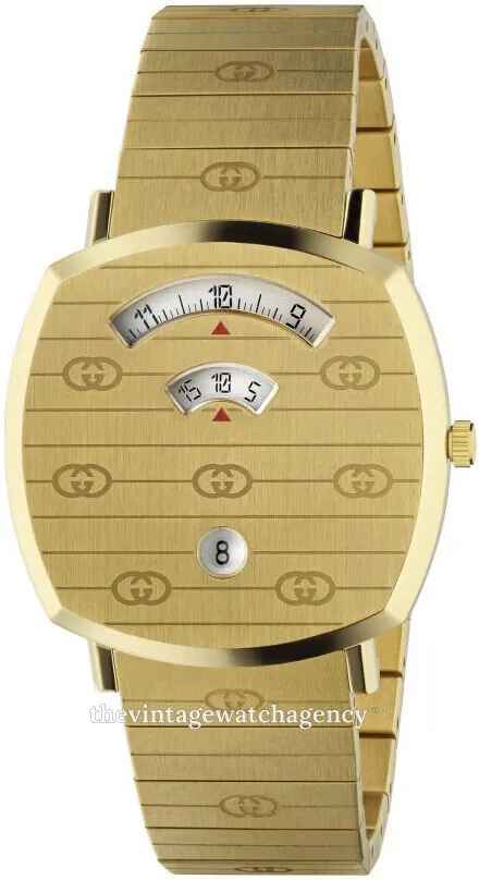 Gucci Grip YA157409 Brushed/polished gold toned steel Yellow gold