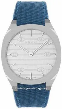 Gucci YA163422 38mm Stainless steel Silver