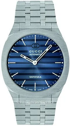 Gucci YA163321 40mm Stainless steel Blue