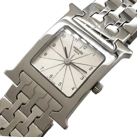 Hermès Heure H HH1.210 30mm Stainless steel Ivory