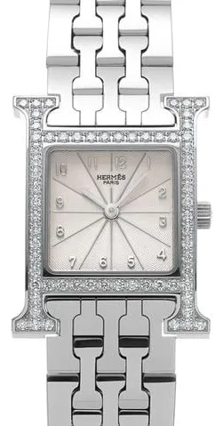 Hermès Heure H HH1.230 21mm Stainless steel Silver