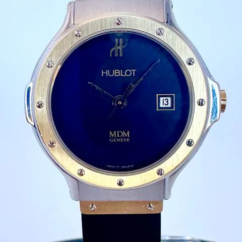 Hublot Classic 1393.2 28mm Yellow gold and Stainless steel Black