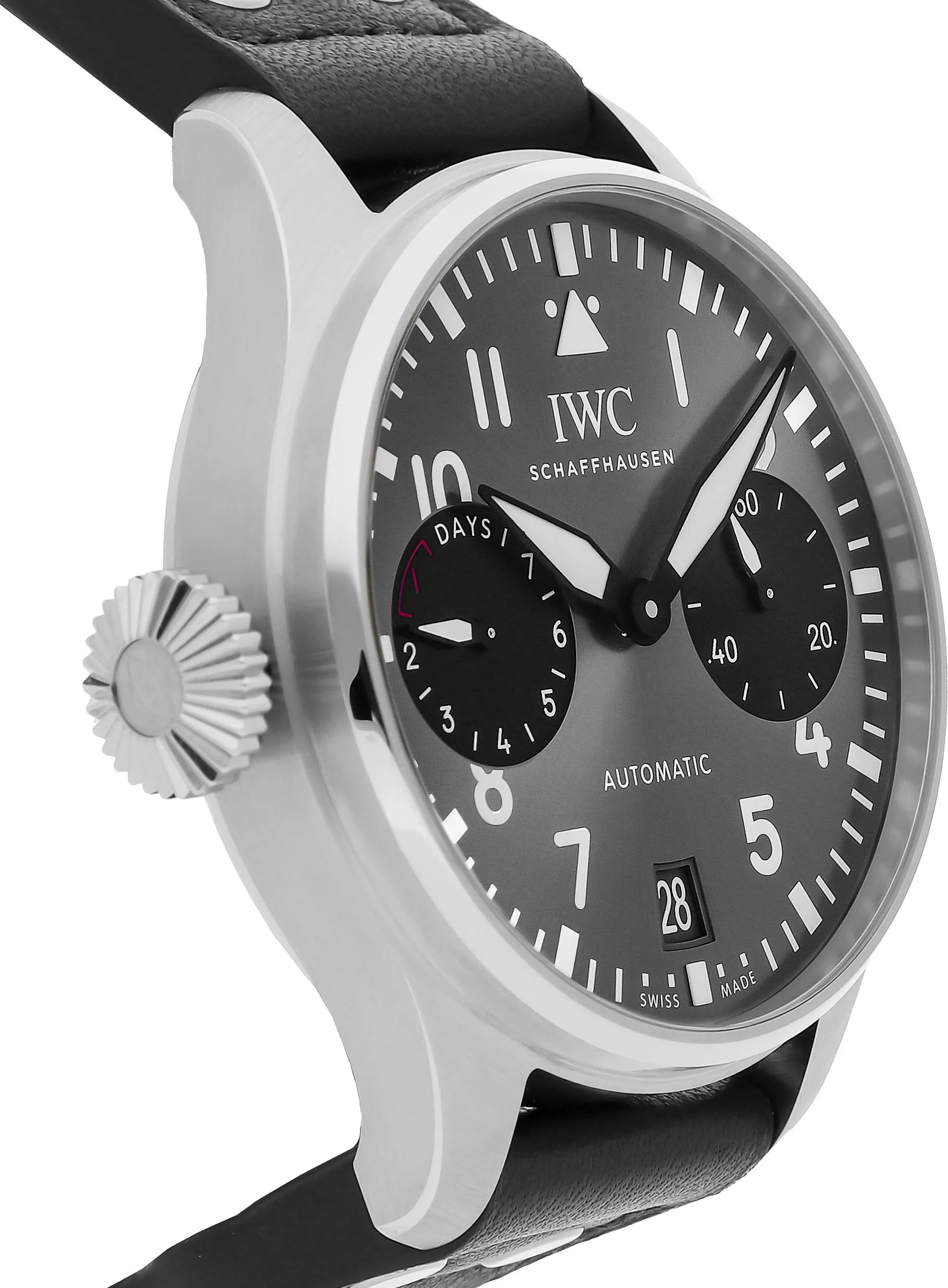 IWC Big Pilot IW501012 46mm Stainless steel Gray 2