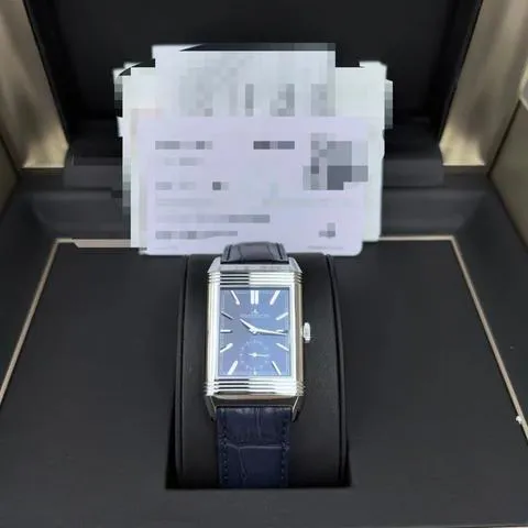 Jaeger-LeCoultre Reverso Tribute Q3988482 47mm Stainless steel Blue