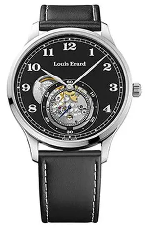 Louis Erard 1931 32217AA32BVA32 Stainless steel Black