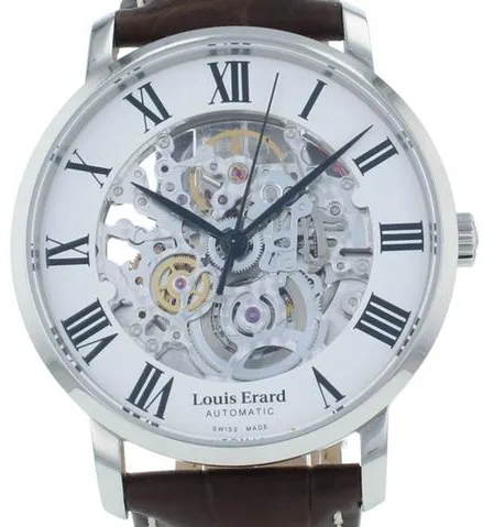 Louis Erard Excellence 81233AA30.BDC251 40mm Stainless steel Silver