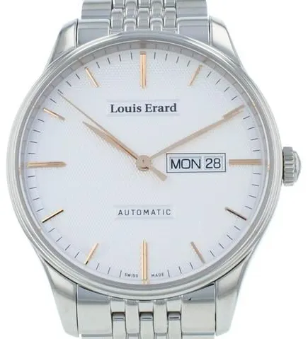 Louis Erard Héritage 72288AA31.BMA88 41mm Stainless steel Silver