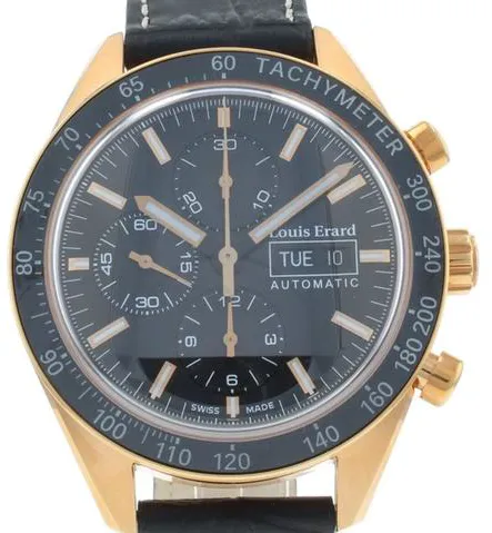 Louis Erard La Sportive 78109PR12.BDCR152 44mm Rose gold Black