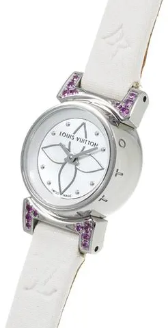 Louis Vuitton Q151I 18mm Stainless steel Mother-of-pearl 1