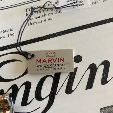 Marvin M125.33.21.33 41mm Stainless steel White 5