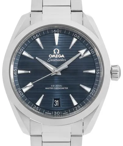 Omega Aqua Terra 220.10.41.21.03.004 41mm Stainless steel Blue