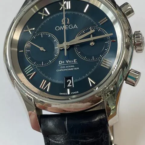 Omega De Ville Co-Axial 431.13.42.51.03.001 42mm Stainless steel Blue 1