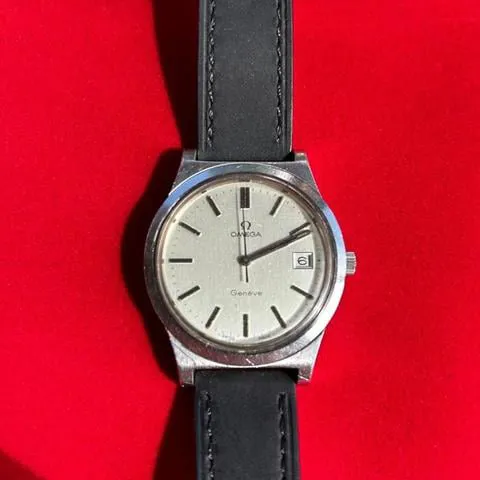 Omega Genève 136.0102 36mm Stainless steel Gray 1