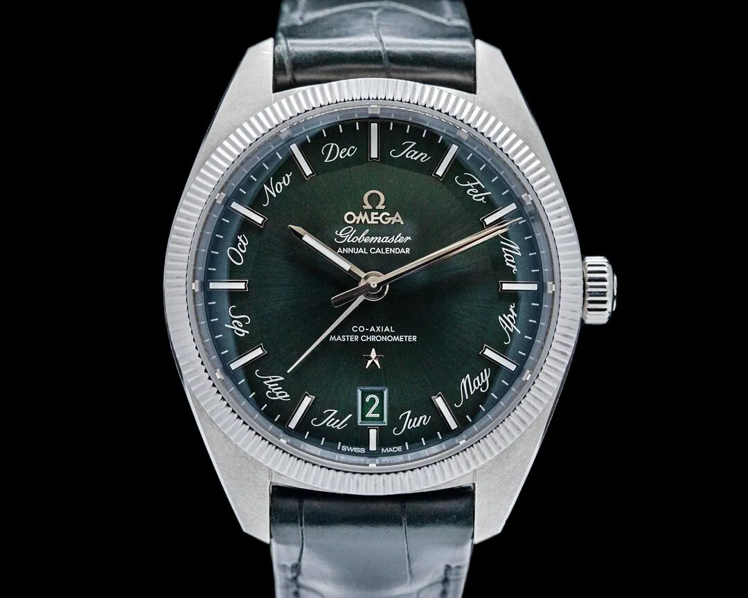 Omega Globemaster 130.33.41.22.10.001 41mm Stainless steel Green