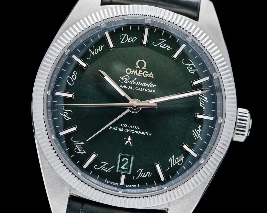 Omega Globemaster 130.33.41.22.10.001 41mm Stainless steel Green 1