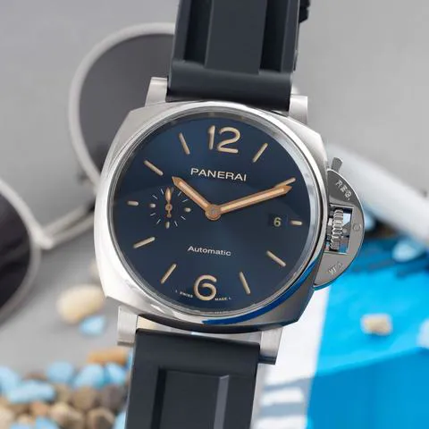 Panerai Luminor Due PAM 00927 42mm Titanium Blue