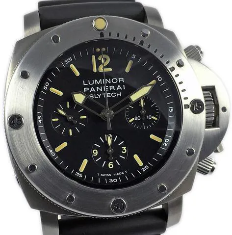 Panerai Luminor Submersible 1950 Chrono Slytech PAM 00202 47mm Titanium Black 9