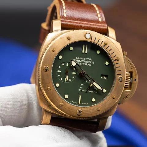 Panerai Submersible PAM 00507 47mm Bronze Green