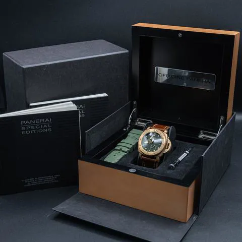 Panerai Submersible PAM 00507 47mm Bronze Green 14