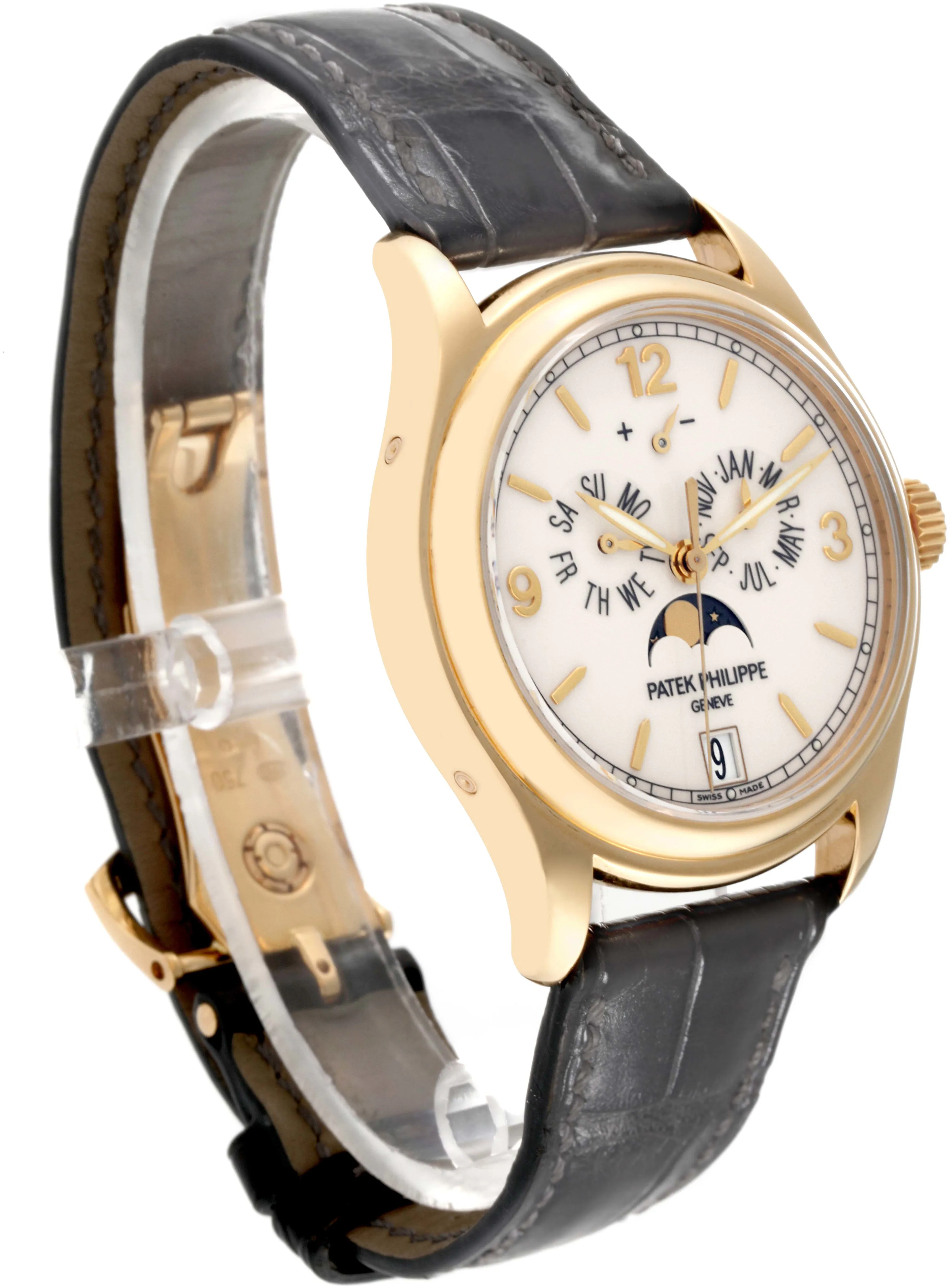 Patek Philippe Annual Calendar 5146J 39mm Yellow gold and 18k yellow gold Cream 2