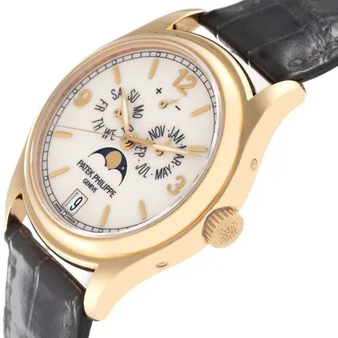 Patek Philippe Annual Calendar 5146J 39mm Yellow gold White 4