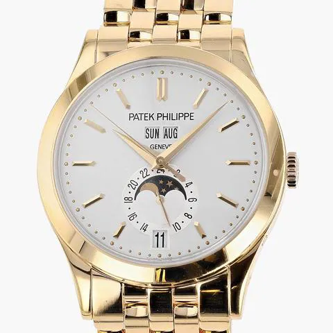 Patek Philippe Annual Calendar 5396/1R-010 5mm Rose gold and 18k rose gold Silver 3