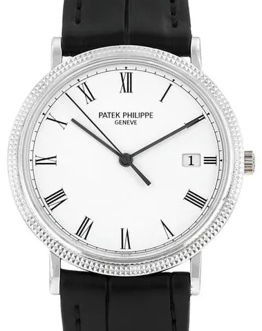 Patek Philippe Calatrava 3944 33mm White gold White