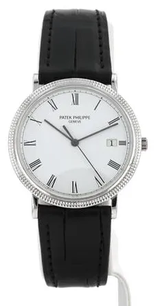 Patek Philippe Calatrava 3944 33mm White gold White 1