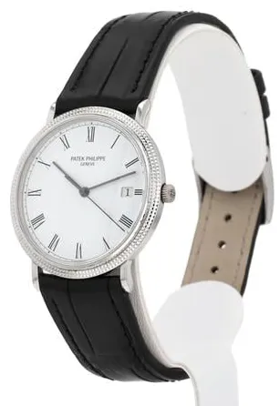 Patek Philippe Calatrava 3944 33mm White gold White 4