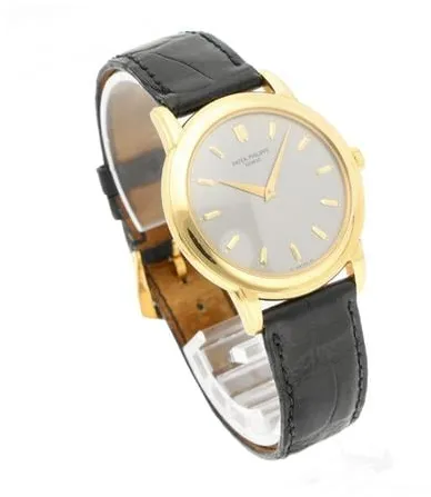 Patek Philippe Calatrava 5032 36mm Yellow gold Gray 1