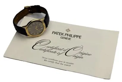 Patek Philippe Calatrava 5032 36mm Yellow gold Gray 7