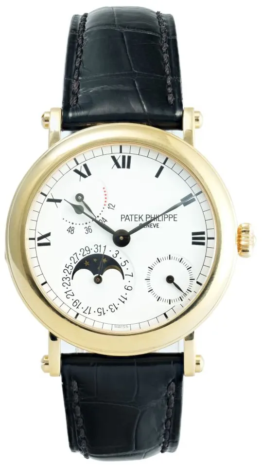 Patek Philippe Calatrava 5054J 36mm Yellow gold White 1