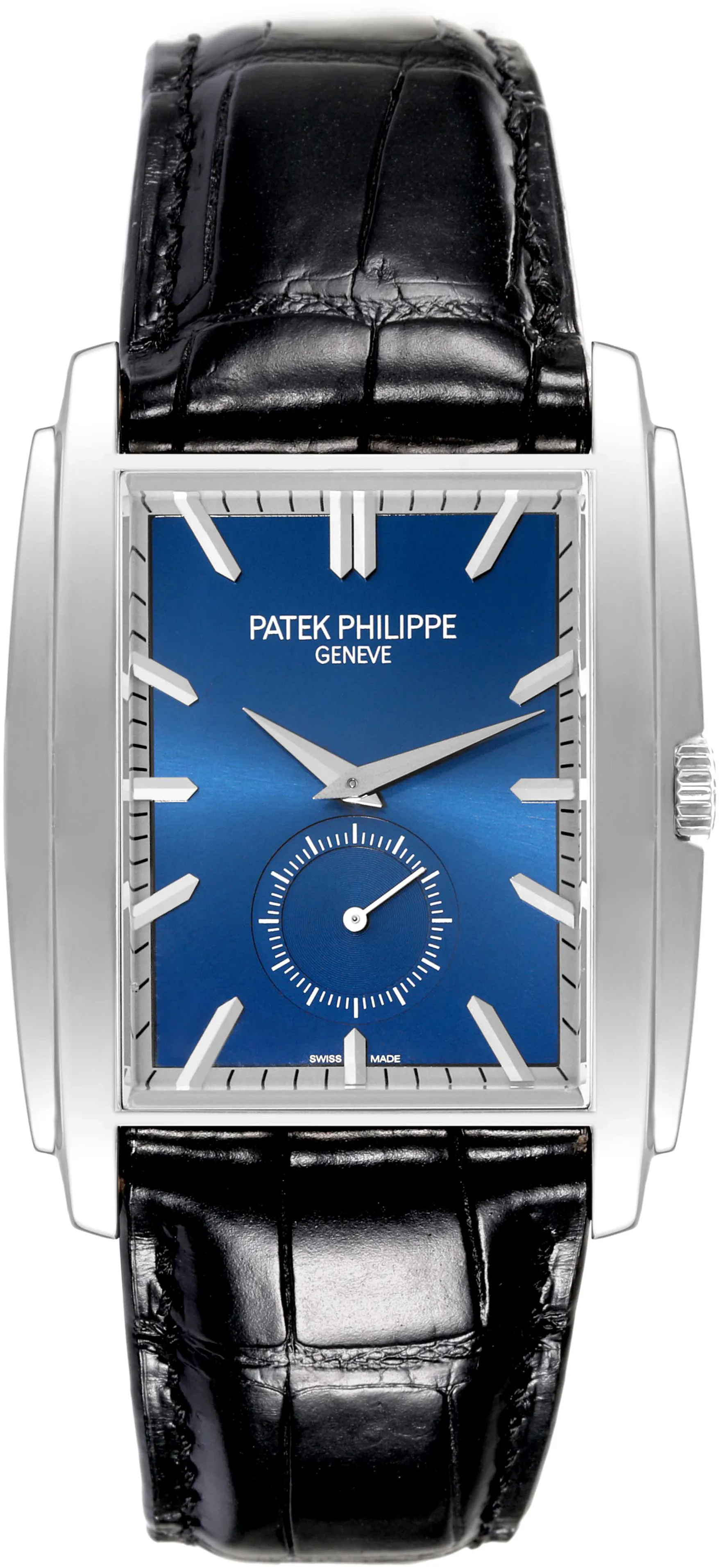 Patek Philippe Gondolo 5124G-011 43mm White gold and 18k white gold Blue 1