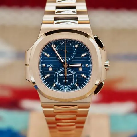 Patek Philippe Nautilus 5990/1R-001 40.5mm Rose gold Blue 1