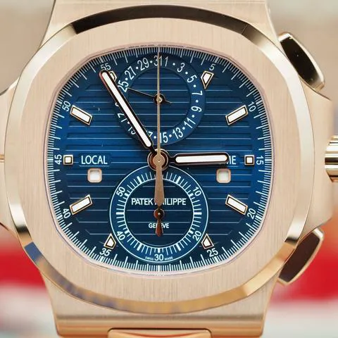 Patek Philippe Nautilus 5990/1R-001 40.5mm Rose gold Blue 3