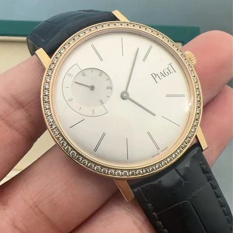 Piaget Altiplano G0A36118 40mm Rose gold Silver 3