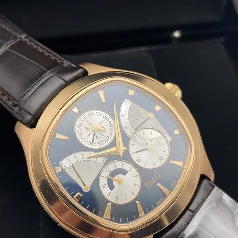 Piaget Emperador G0A33019 46.5mm Rose gold Blue 1