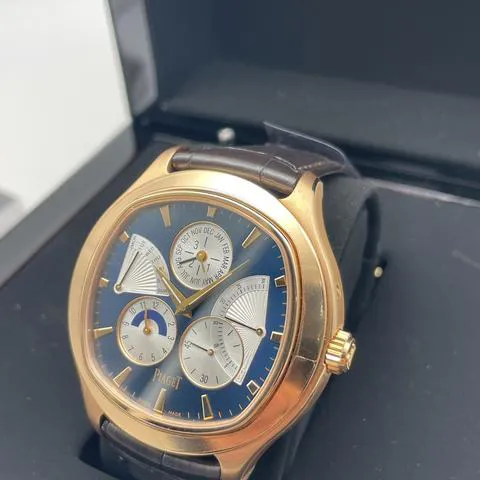 Piaget Emperador G0A33019 46.5mm Rose gold Blue 2