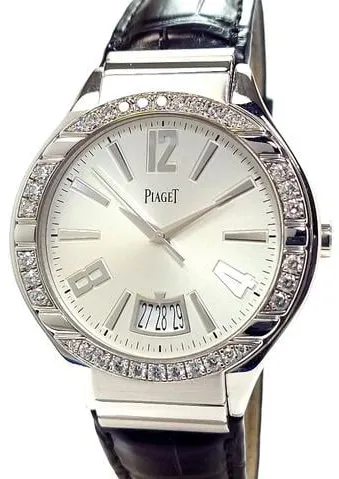 Piaget Polo Polo 43mm White gold Silver