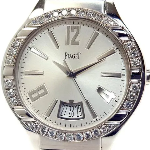 Piaget Polo Polo 43mm White gold Silver 1