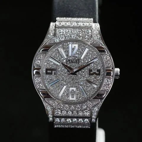 Piaget Polo G0A31142 28mm White gold Silver