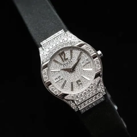 Piaget Polo G0A31142 28mm White gold Silver 5