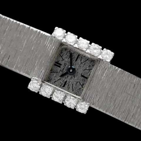 Piaget 9826SH 13.5mm White gold Silver