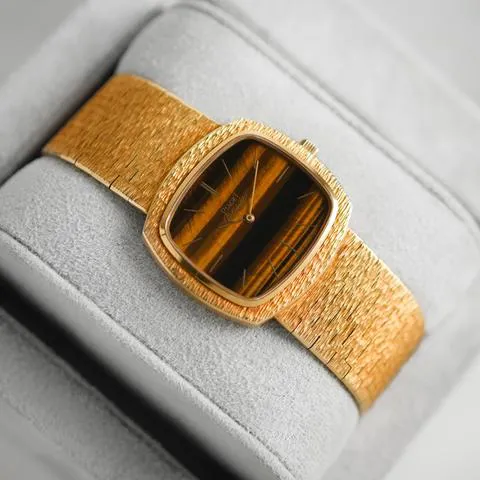 Piaget 12431 32mm Yellow gold Brown