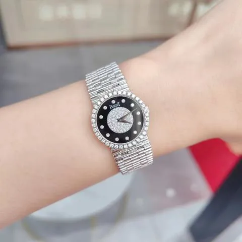 Piaget G0A09524 24mm White gold Black