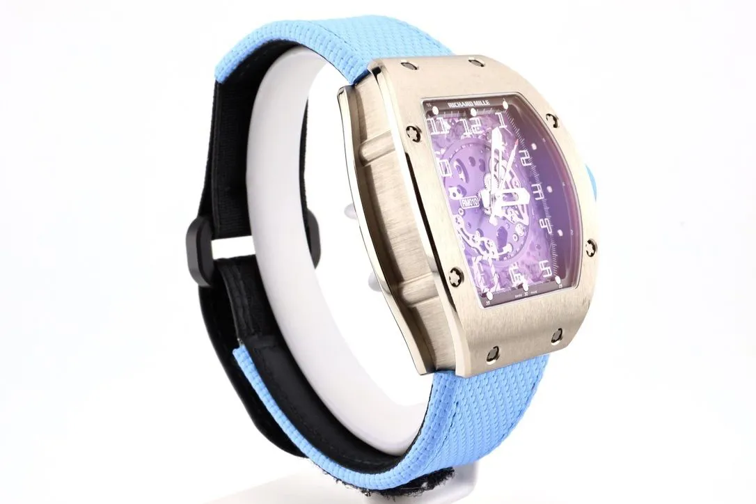 Richard Mille RM 010 RM 010 40mm White gold Transparent 8